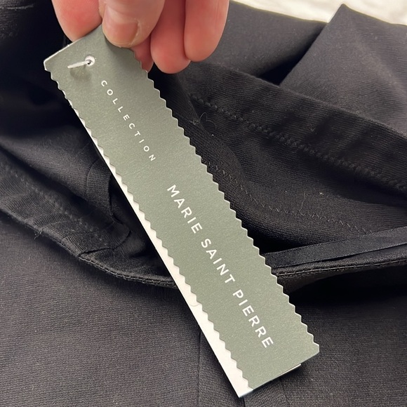 Marie Saint Pierre NWT Pull on Ponte Knit Ankle Zip Pant Size 2(M/8) - Picture 11 of 14